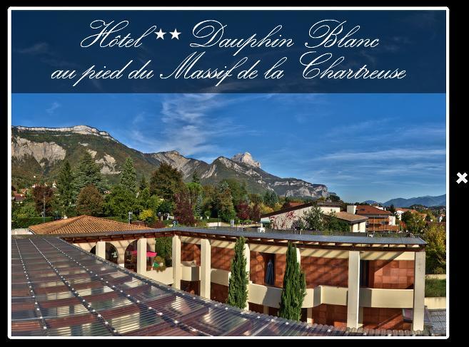 Le Dauphin Blanc Hotell Saint Ismier Exteriör bild